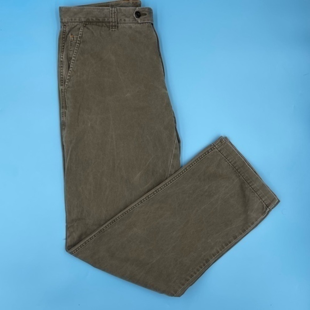 Tommy Bahama Chino Khaki Pima Cotton Pants - Picture 3 of 4